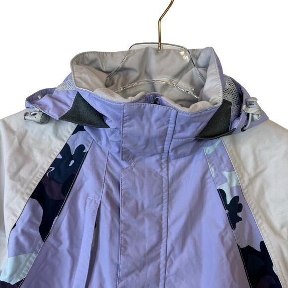 BURTON Snowboard Ski Jacket in Purple and Gray Girls Size 14 - 16 - Picture 2 of 15